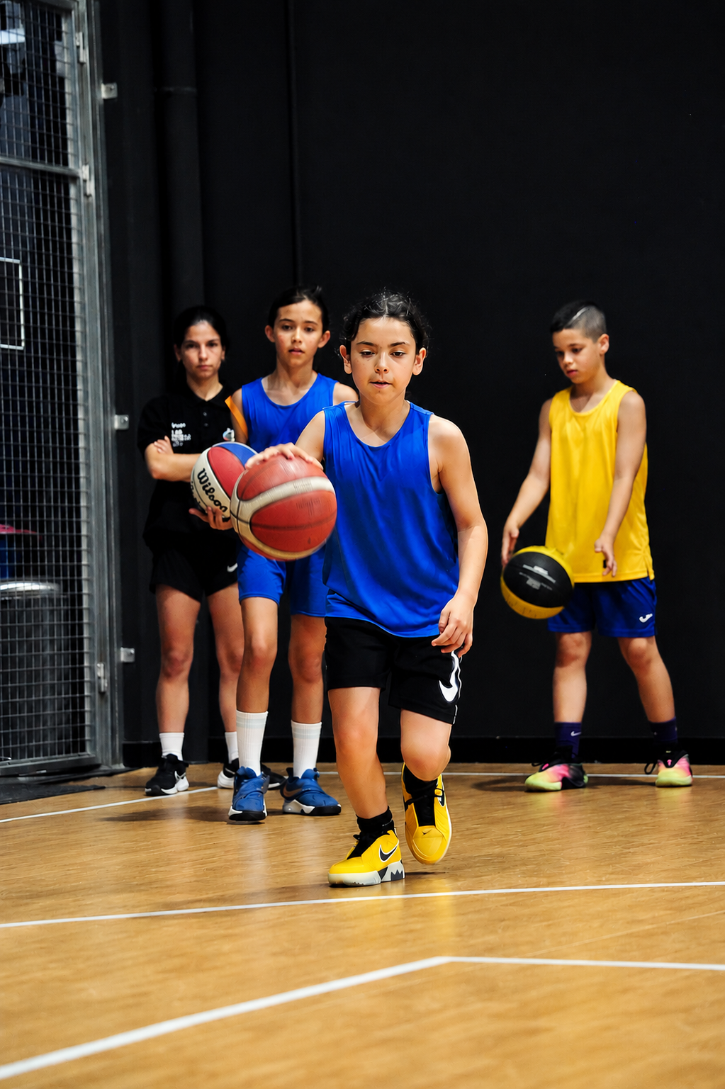Sesión PBL Campus - jugadores en pista